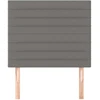Galvūgalis, 2vnt.,tamsiai pilkos spalvos,100x5x78/88cm, audinys