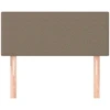 Galvūgalis, taupe spalvos, 90x5x78/88cm, audinys