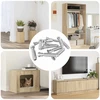 Galvutės varžtas 12 vnt. Sidabrinė M7 x 40 mm Plienas