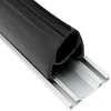 Garažo durų sandarinimas Juoda 41 x 33 mm 6 m PVC