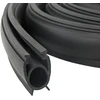 Garažo durų sandarinimas Juoda 41 x 33 mm 3 m PVC