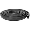 Garažo durų sandarinimas Juoda 41 x 33 mm 2,5 m PVC