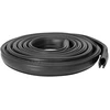 Garažo durų sandarinimas Juoda 41 x 33 mm 5 m PVC