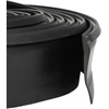 Garažo durų sandarinimas Juoda 52 x 2 mm 6 m PVC