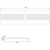 Garažo durų sandarinimas Juoda 70 x 6 mm 6 m PVC