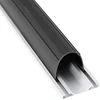 Garažo durų sandarinimas Juoda 70 x 6 mm 3 m PVC
