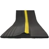 Garažo Grindų Sandariklis Juoda ir geltona 12 x 90 mm 3 m PVC