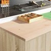 garažo spintos, 6 vnt., ąžuolo, mediena