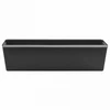 Gėlių dėžės Euro paletėms 12 pcs Juoda 36 x 13,5 x 9,5 cm
