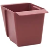 Gėlių dėžės Euro paletėms 12 pcs Ruda 14 x 9 x 9,5 cm