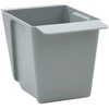 Gėlių dėžės Euro paletėms 12 pcs Šviesiai pilka 14 x 9 x 9,5 cm
