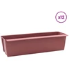 Gėlių dėžės Euro paletėms 12 vnt. Ruda 36,5 x 14 x 9,5 cm