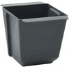Gėlių dėžės Euro paletėms 24 vnt. Pilka 13,5 x 9 x 9,5 cm