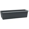 Gėlių dėžės Euro paletėms 24 pcs Pilka 36 x 13,5 x 9,5 cm