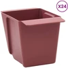 Gėlių dėžės Euro paletėms 24 pcs Ruda 13,5 x 9 x 9,5 cm