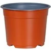 Apvalus gėlių vazonas 100 pcs Terakotos Ø 10 x 8 cm Plastmasė