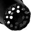 Apvalus gėlių vazonas 200 vnt. Juoda Ø 15 x 13 cm Plastmasė
