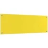 Virtuvės atbraila Geltona 120 x 40 cm grūdintas stiklas