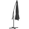 Gembės form. saulės skėtis su alium. stulp., 350 cm, antr. sp.