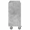 Golfo spinta su ratu Paprastas Betono pilka 90 x 45 x 98 cm