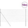 Tvorelės stulpas Sidabro 10 x 1,2 m (60 x 60 mm tinklelis)