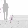 Pagrindo Suvirintas Vielos Tvora 10 x 0,4 m (Plotis x Aukštis)