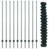 Grandininės tvoros su stulpeliu 10 x 1,6 m PVC dengtas plienas