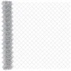Grandinės ryšio tvora 10 x 1,6 m Galvanizuotas plienas