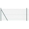 Grandininė tvora su betono baze 25 x 0,8 m PVC dengtas plienas