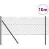 Tvorelės stulpas Pilka 10 x 0,6 m (40 x 40 mm tinklelis)