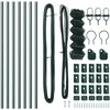 Grandinės tvoros tvirtinimas 10 x 0,4 m PVC dengtas plienas