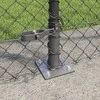 Tvorelės stulpas Pilka 10 x 1,4 m (40 x 40 mm tinklelis).