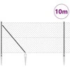 Tvorelės stulpas Pilka 10 x 1,4 m (60 x 60 mm tinklelis)