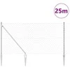 Tvorelės stulpas Sidabro 25 x 1 m (60 x 60 mm tinklas) Plienas