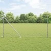 Tvorelės stulpas Sidabro 25 x 1 m (60 x 60 mm tinklas) Plienas