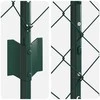 Grandininės tvoros su stulpeliu 10 x 1,4 m PVC dengtas plienas