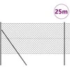 Tvorelės stulpas Pilka 25 x 1,2 m (60 x 60 mm tinklas)