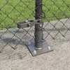 Tvorelės stulpas Pilka 10 x 1,2 m (40 x 40 mm tinklelis)