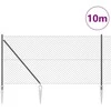 Tvorelės stulpas Pilka 10 x 1 m (40 x 40 mm tinklelis)
