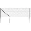Tvorelės stulpas Pilka 10 x 0,6 m (40 x 40 mm tinklelis)
