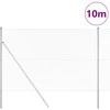 Tvorelės stulpas Sidabro 10 x 1,5 m (40 x 40 mm tinklelis)