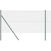 Tvorelės stulpas Žalia 10 x 1,5 m (40 x 40 mm tinklelis)