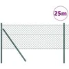 Tvorelės stulpas Žalia 25 x 0,8 m (40 x 40 mm tinklelis)