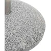 Granito skėčio stovas su ratais 4-5 cm stulpui 27.2kg Pilka