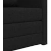Sofa lova Juoda 74 x 77 x 81 cm audinys