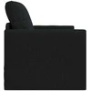 Sofa lova Juoda 74 x 77 x 81 cm audinys