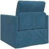 Sofa lova Mėlyna 74 x 77 x 81 cm Aksomas