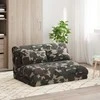 Reguliuojamas grindų fotelis Armijos Žalia Audinys