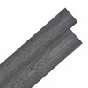 Grindų lentos 18 pcs Juoda ir Balta 2,51 m² PVC