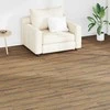 Grindų lentos 18 pcs Lazdynų rudas 2,51 m² PVC